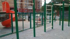 Площадка для воркаута в городе Хабаровск №2294 Средняя Современная фото